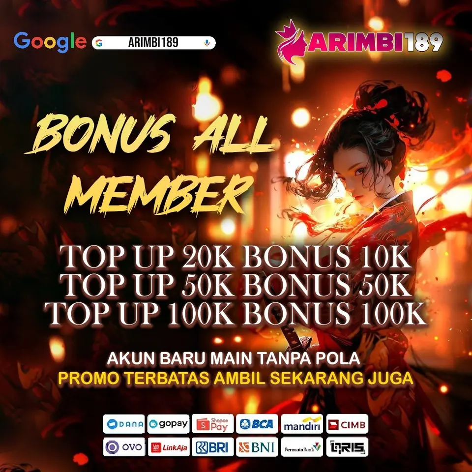 ARIMBI189 Masuk Resmi 2026 Aplikasi